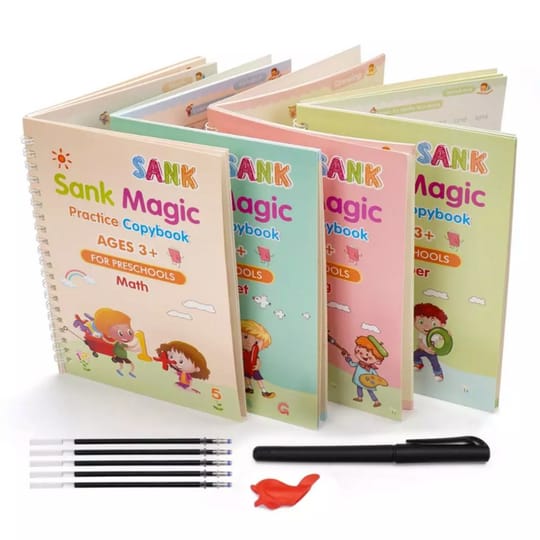 Sank Magic Book Pre-school Baby Learning Books For Kids