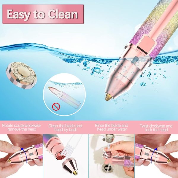 2 In 1 Flawless Hair Remover Hair Remover Trimmer For Women