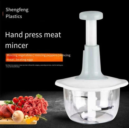 Multi-functional Vegetable Meat Grinder, Chopper -2 Liter (random Color)