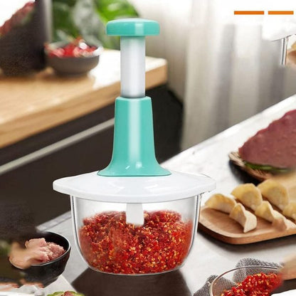 Multi-functional Vegetable Meat Grinder, Chopper -2 Liter (random Color)