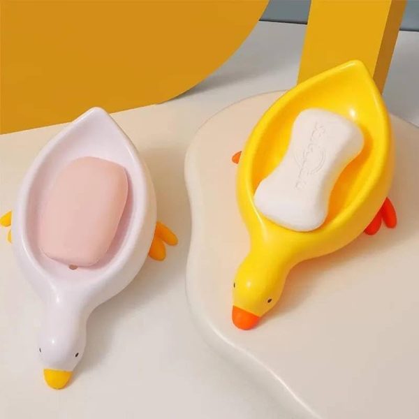 1 Pc Duck Soap Holder,(random Color)