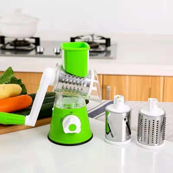 Stainless Steel Multifunctional Vegetable Fruit Peeler With Storage Box  ( Random Color )