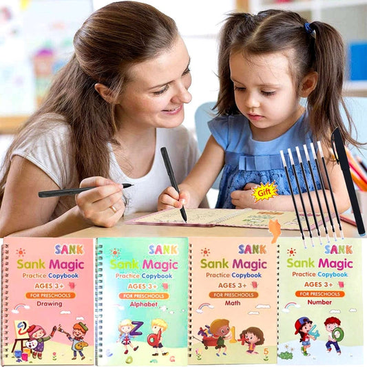 Sank Magic Book Pre-school Baby Learning Books For Kids