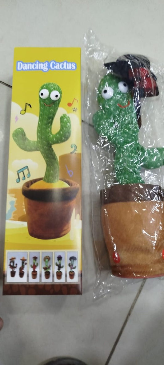Dancing Cactus Toy Rechargeable – With Cap