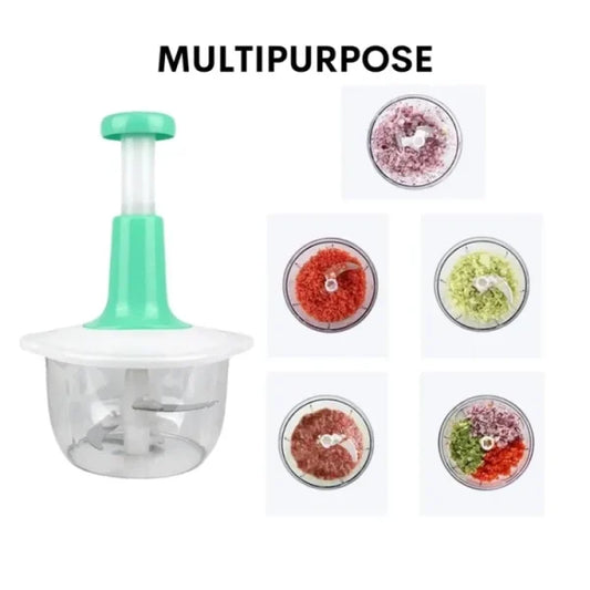Multi-functional Vegetable Meat Grinder, Chopper -2 Liter (random Color)